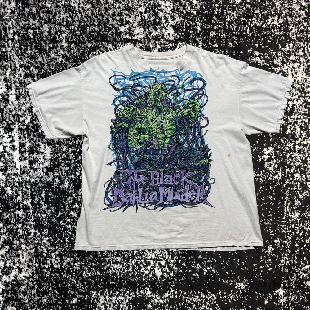 Y2k 2000s The Black Dahlia Murder band tee